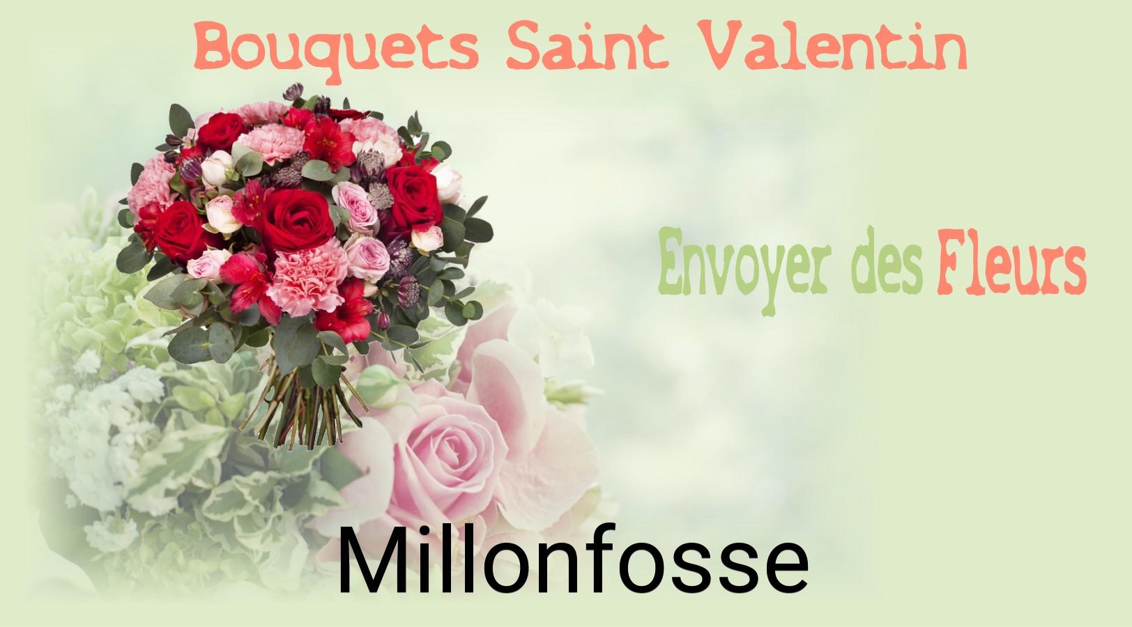 Roses de Saint-Valentin livrées à Millonfosse